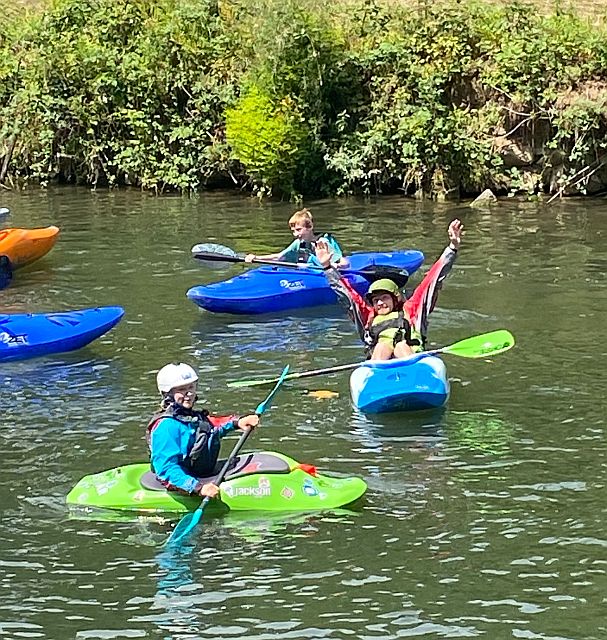 Schnupperstunde der Kanuten