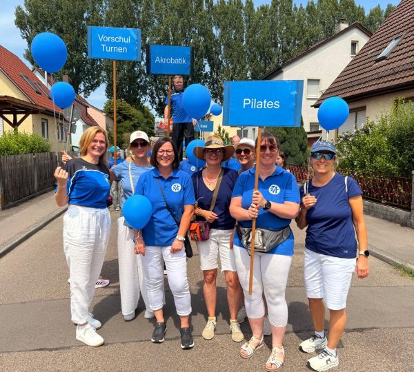 Aufstellung zum Umzug