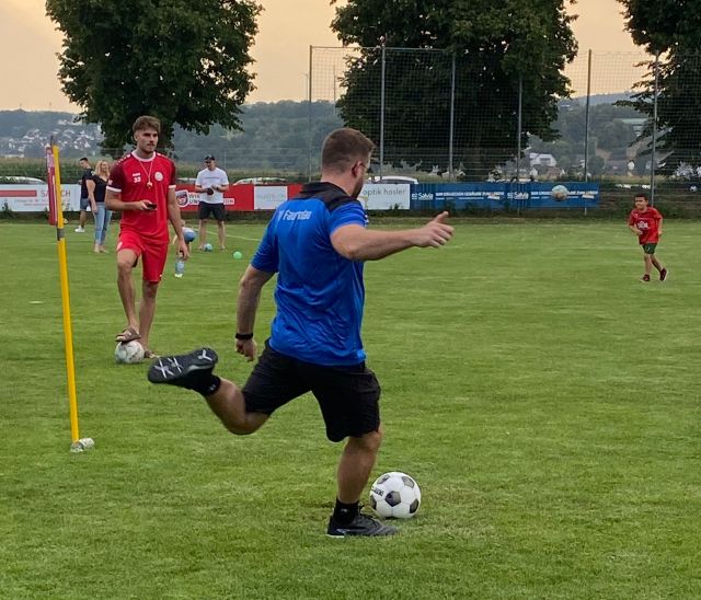 Elfmeterschütze am Start