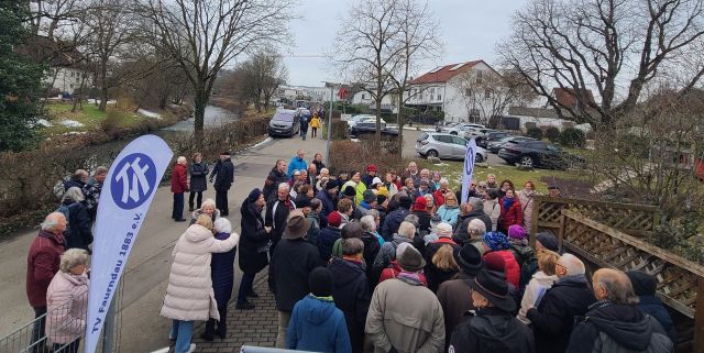 Wanderfreunde vom Gau-Winterwandertag