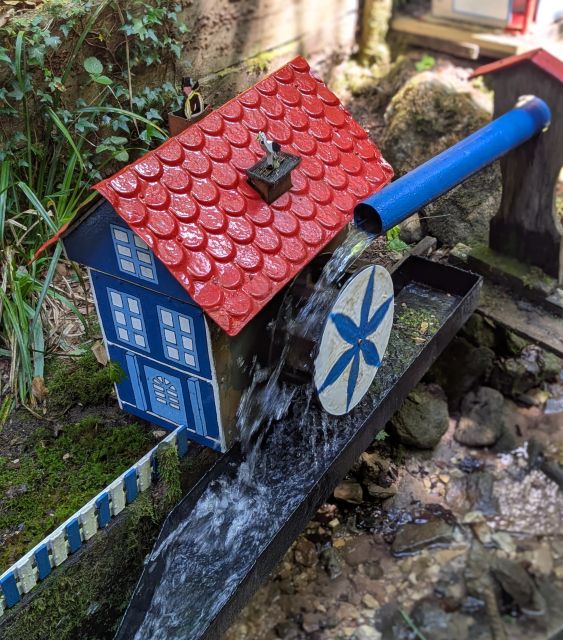 Miniatur Wasserrad Schelmenklinge